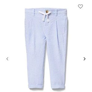 Janie and Jack seersucker pants